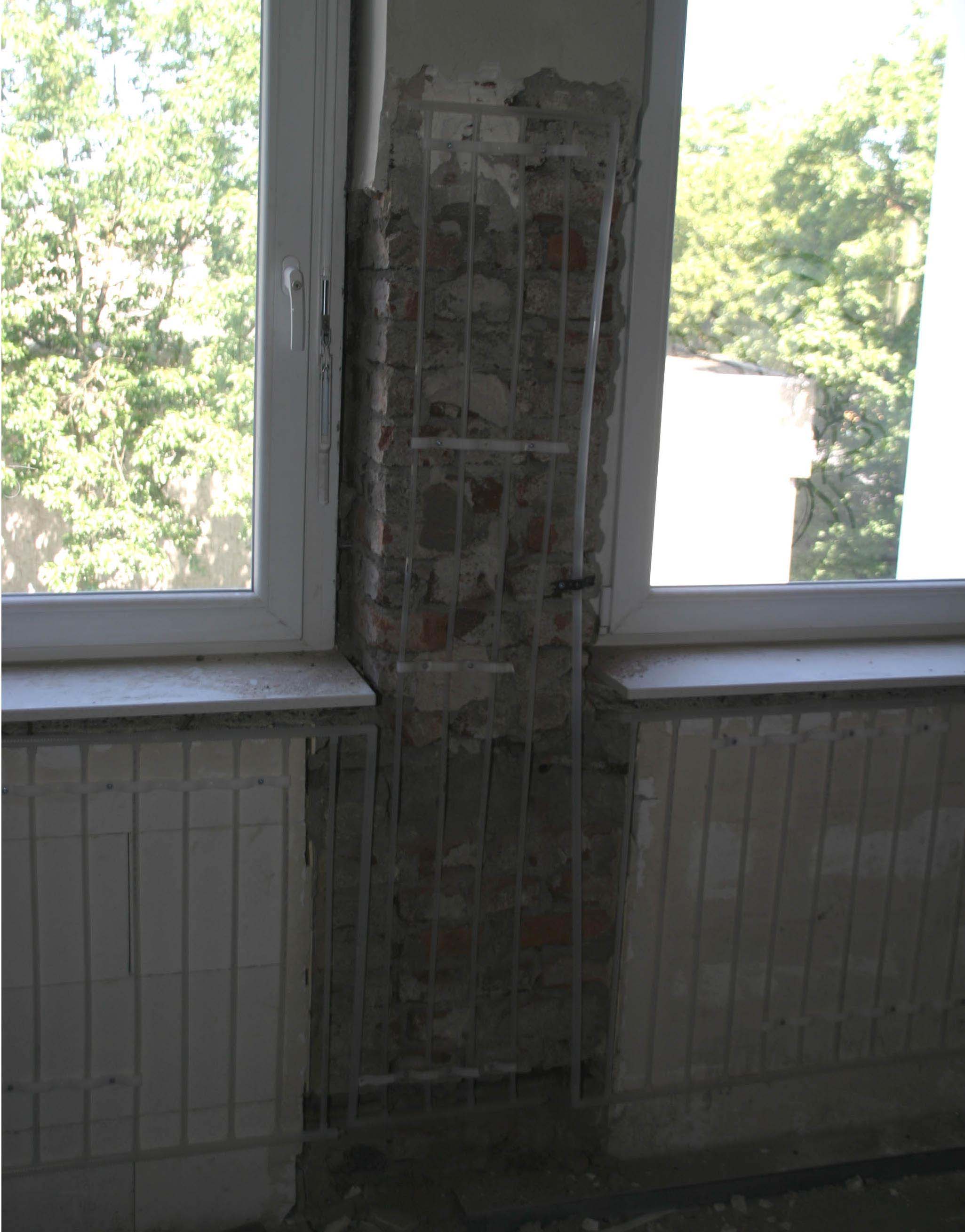 Wandmontage Kombination von Höhen